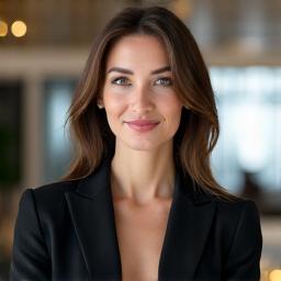Porträt von Sarah Johnson, englischsprachige Concierge-Expertin.